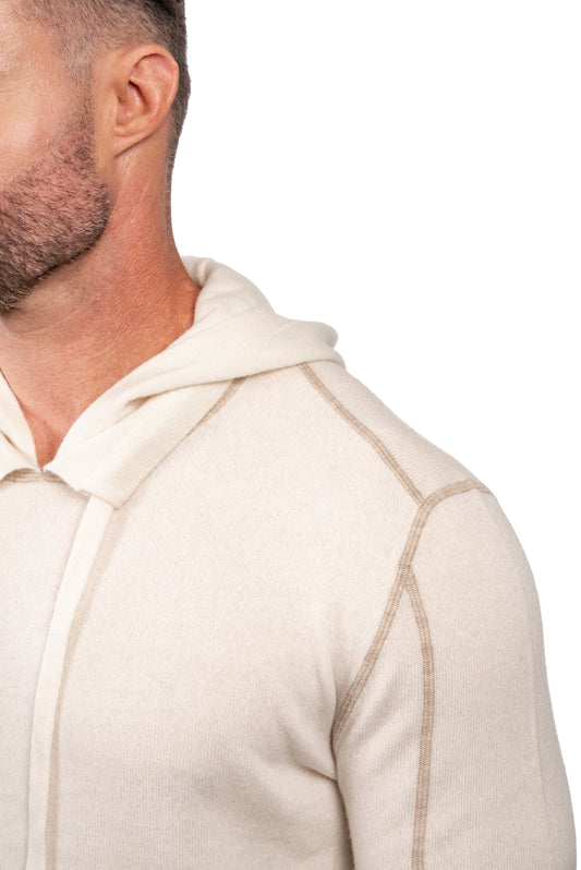 COLLARED HOODIE