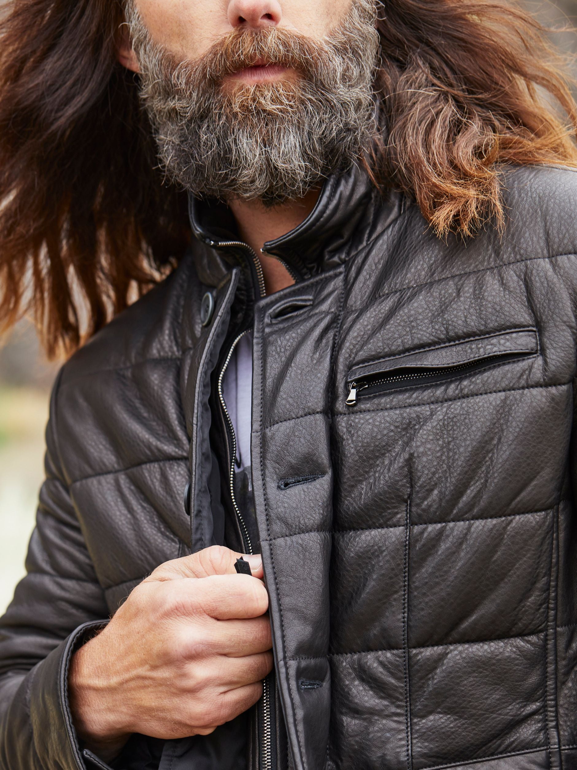 ASOS DESIGN puffer jacket in black faux leather | ASOS