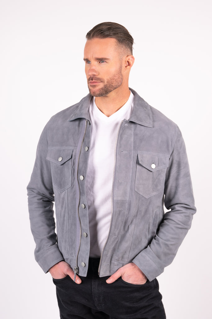 Buy Grey Jackets & Coats for Men by DENNISLINGO PREMIUM ATTIRE Online |  Ajio.com