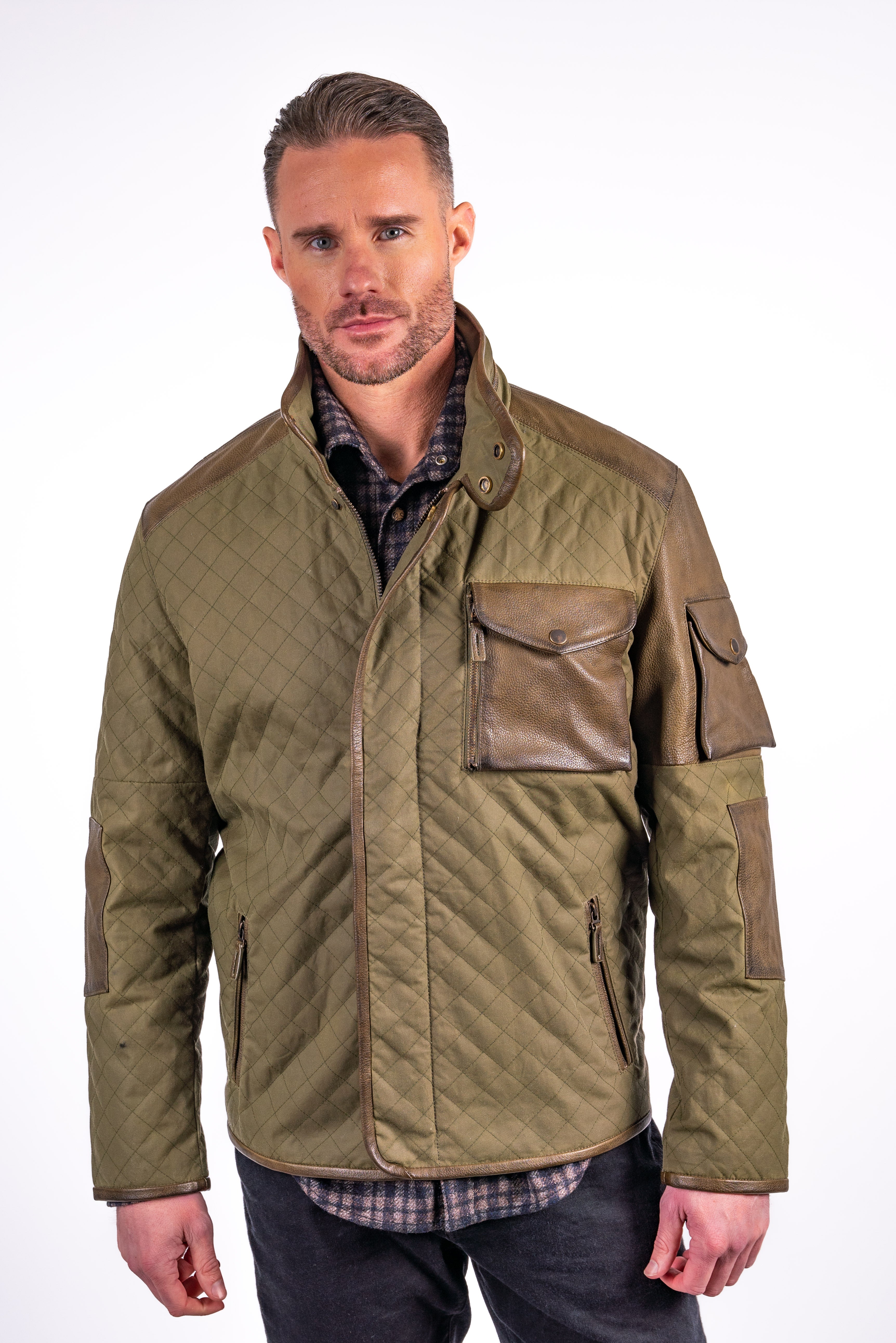 QUILTMASTER - quilted wax cotton jacket | Robert Comstock