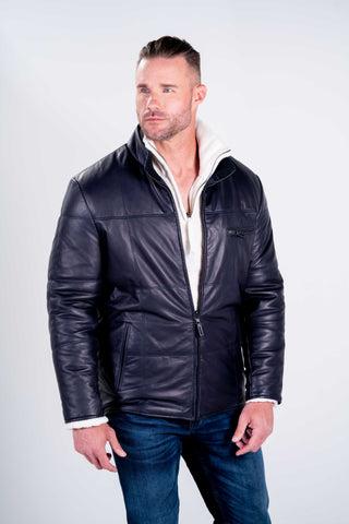 Reversible Leather And Nylon Blouson - Men - Ready-to-Wear