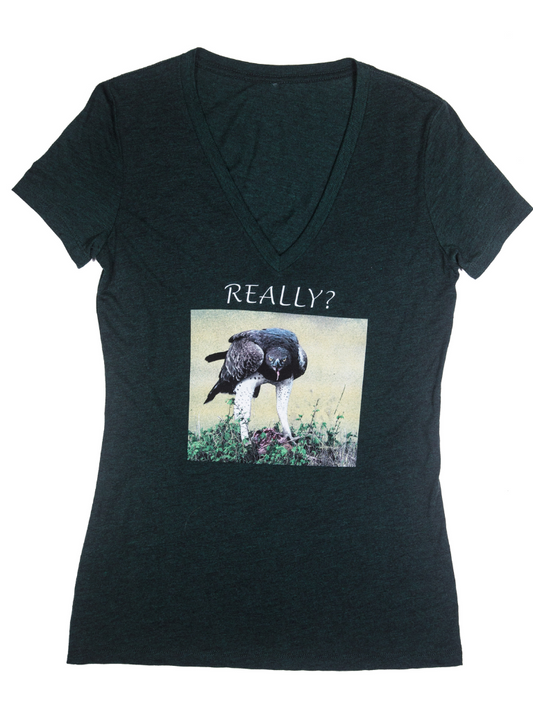REALLY? V-NECK TEE