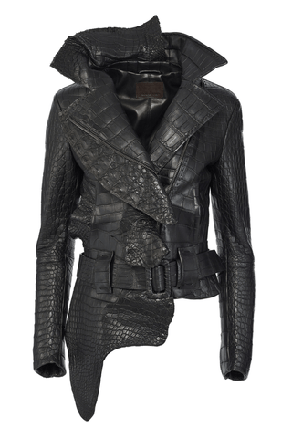 Crocodile Leather Jacket Women s Robert Comstock