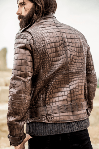 Crocodile 2025 print jacket